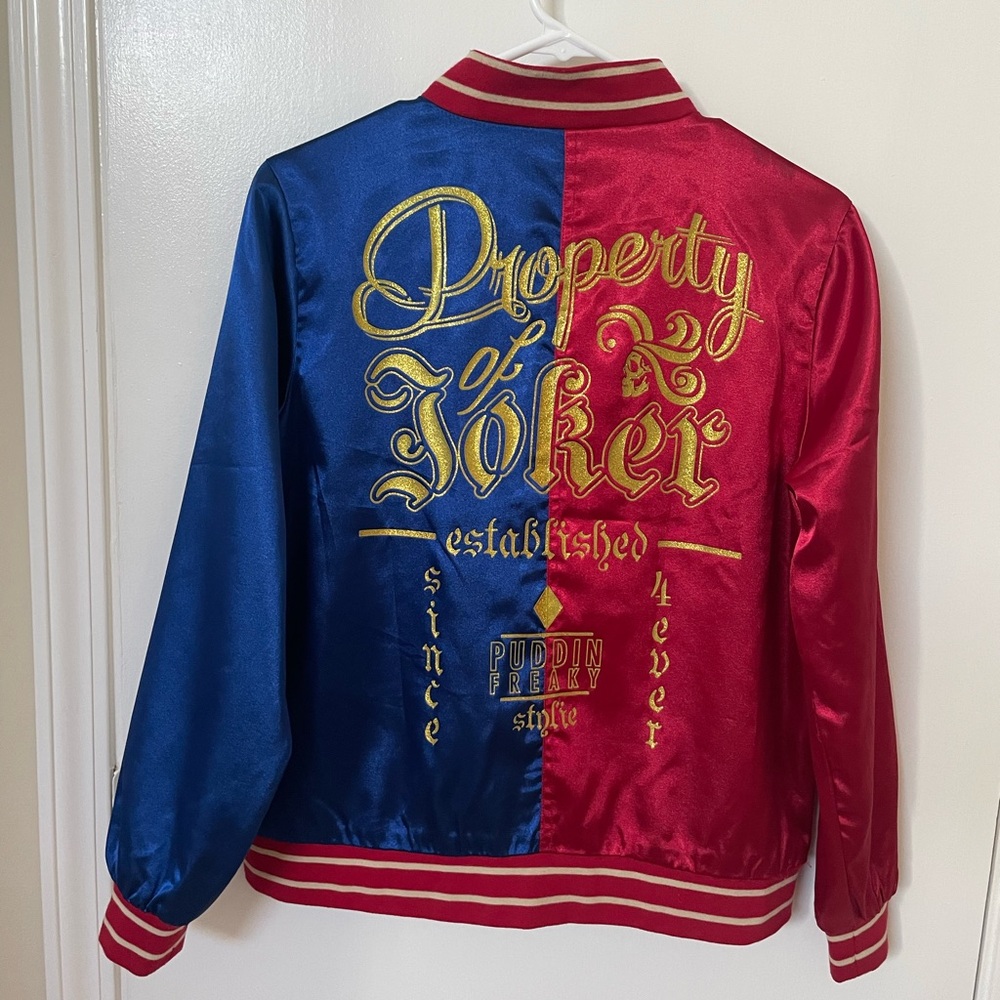 Harley Quinn suicide squad bomber jacket